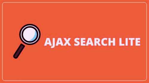 Ajax-Search-Lite-plugin