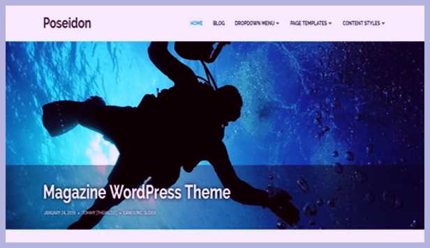 Poseidon-wordpress-blog-theme